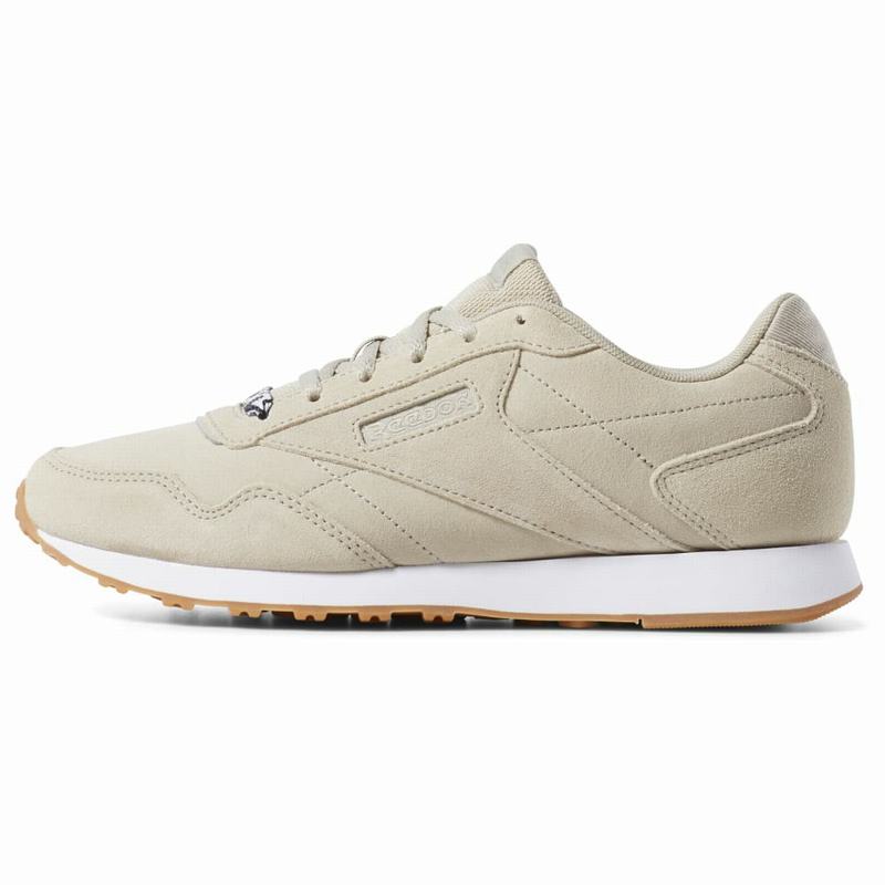 Reebok Royal Glide Tenisky Damske - Béžové/Biele NM3984FZ